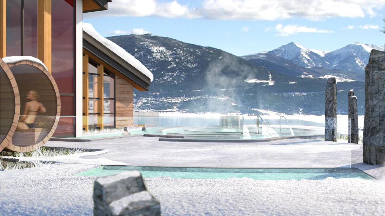 Отель Chalet Ma Neou Лез-Англь Экстерьер фото